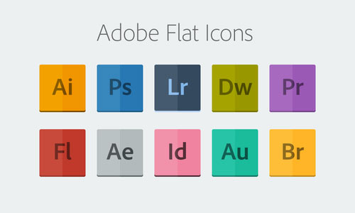 Free Flat Icons PSD