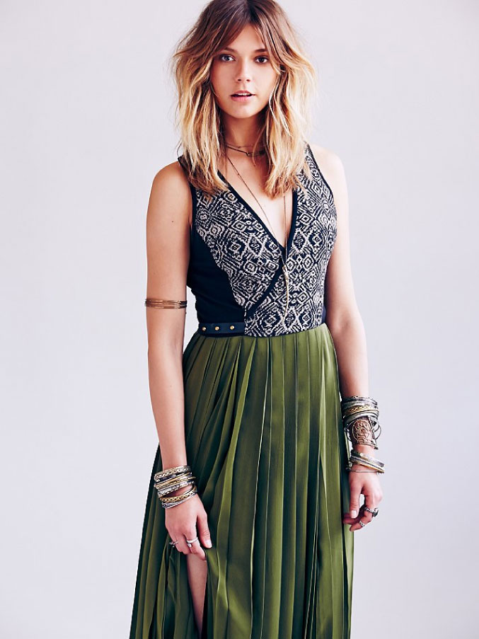 Free People Sequoia Maxi Gown