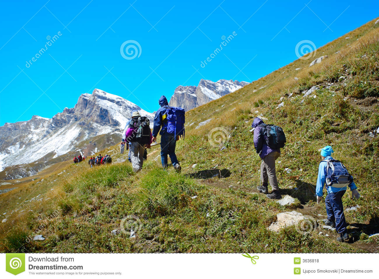 Free Pictures of People Hiking