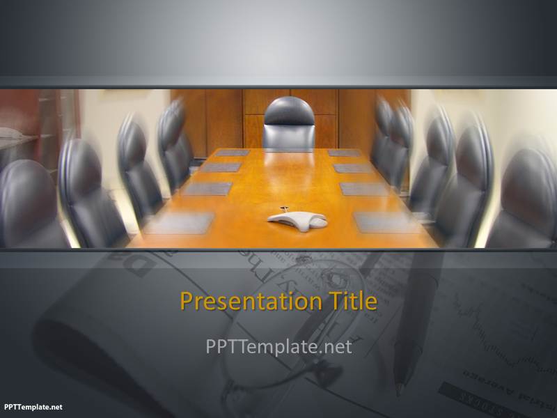 Free PowerPoint Templates Business Meeting