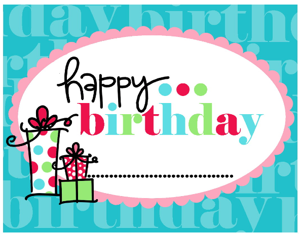 Free Printable Happy Birthday Cards to Print