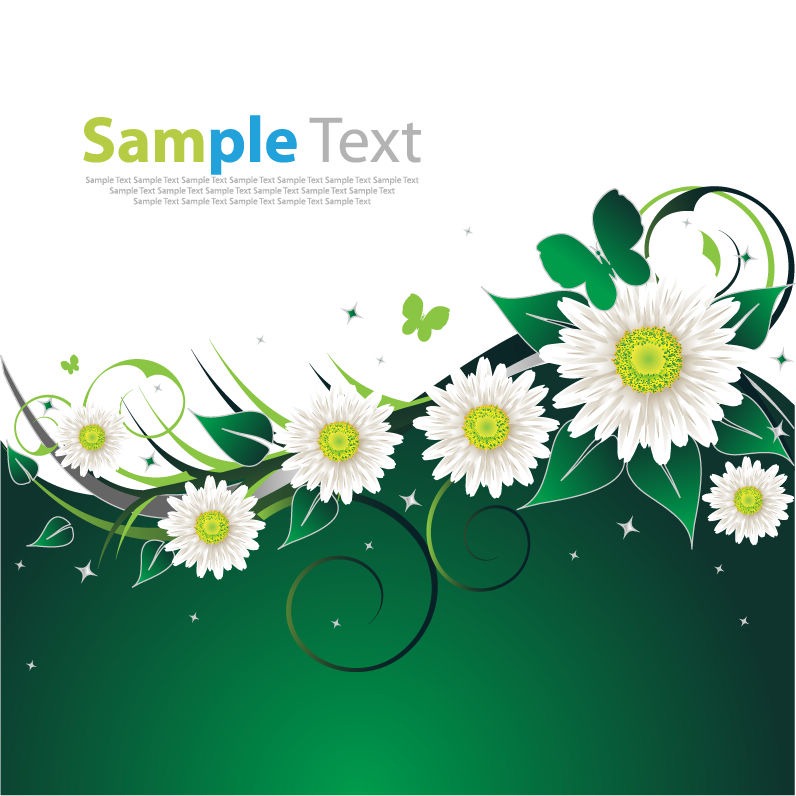 Free Spring Flower Backgrounds for Word Document