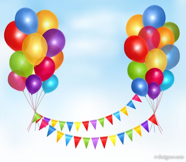 Free Vector Balloons