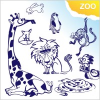 Free Vector Cartoon Animals