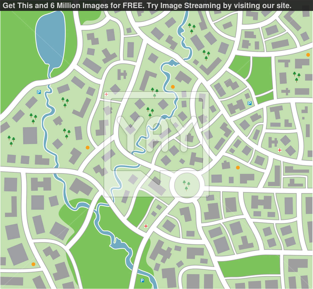 Free Vector City Maps