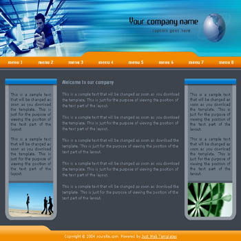 Free Web Design Website Template