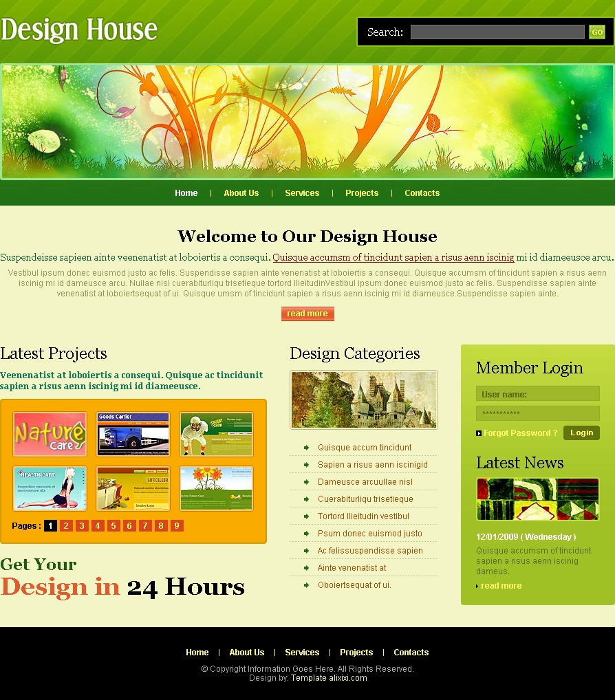 Free Website Design Templates