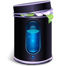 18 Black Recycle Bin Icon Full Images