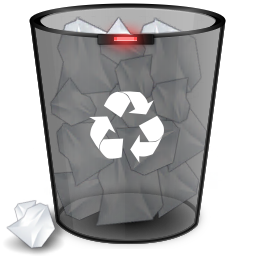 Full Recycle Bin Icon