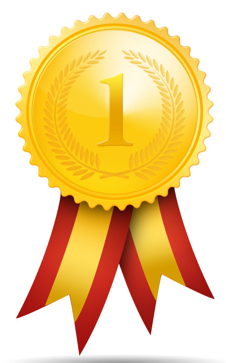 Gold Medal Ribbon Award