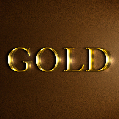 Gold Text Effect in Photoshop