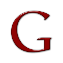13 Red G Icon Images
