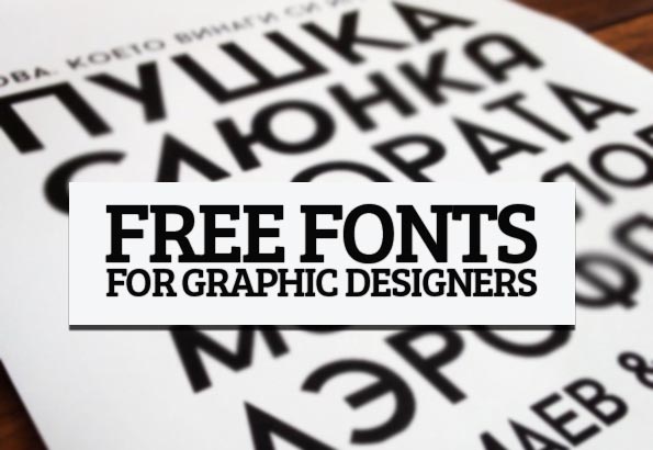 Graphic Design Fonts Free Download