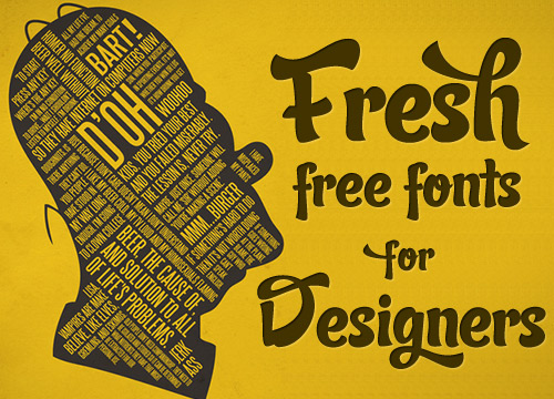 Graphic Design Typography Fonts Free