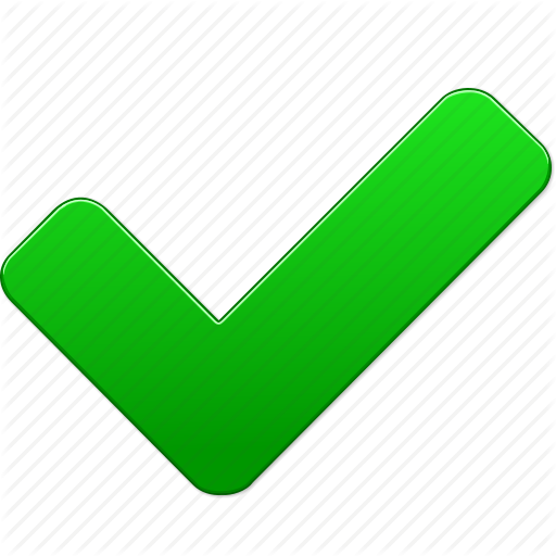 Green Check Mark Icon