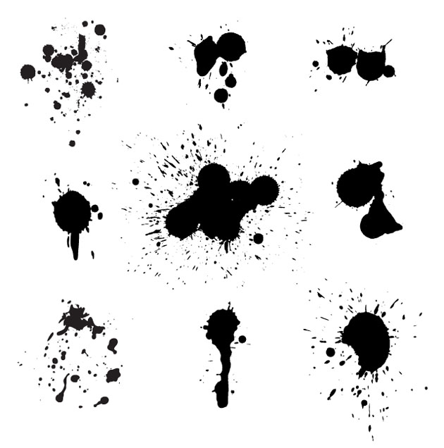 Ink Splatter Vector