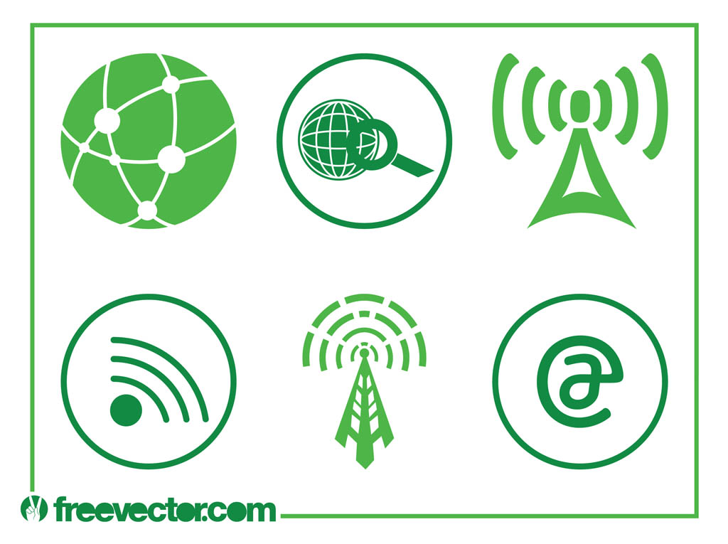 Internet Technology Icons