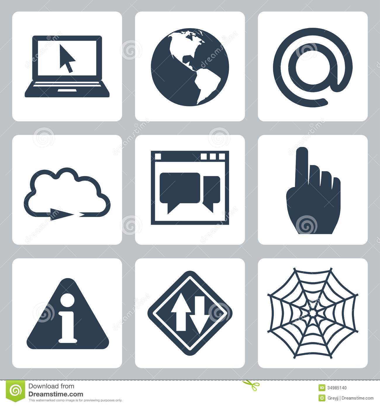 Internet Vector Icon