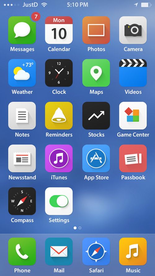 iOS 7 Icons