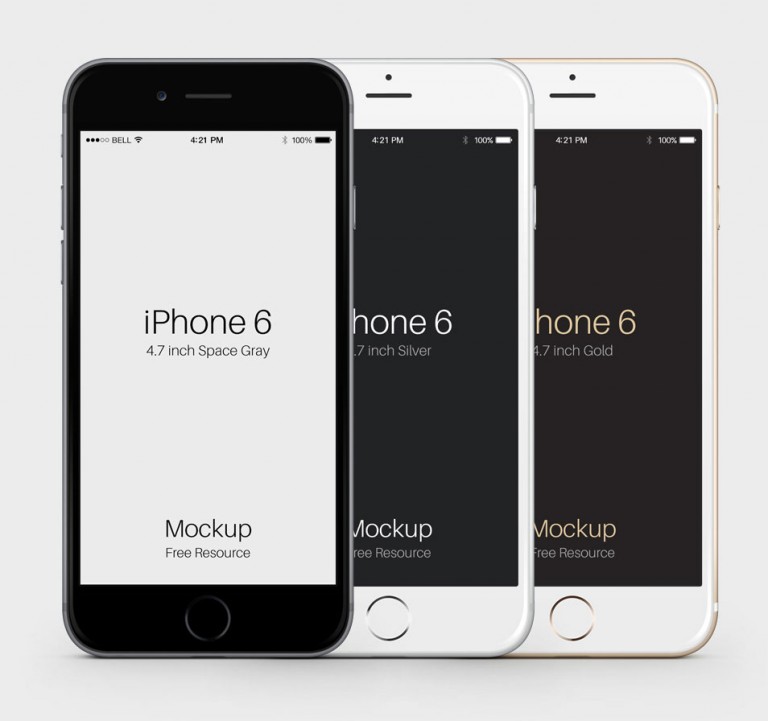 iPhone 6 Mockup PSD