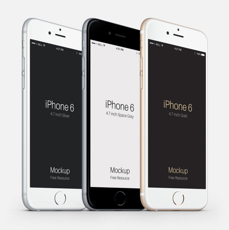 iPhone 6 Mockup PSD