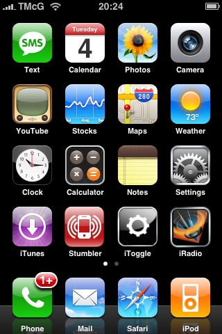 iPhone Voicemail Icon On Phone
