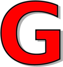 Letter G-Clip Art