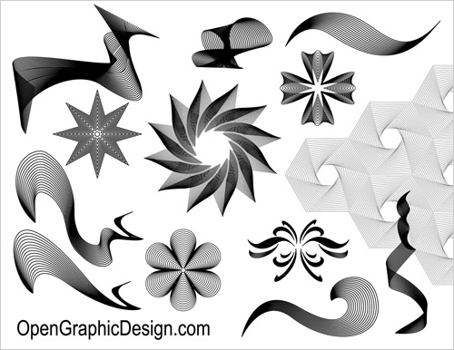 Line Art Drawings Design