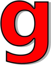 Lowercase G Clip Art