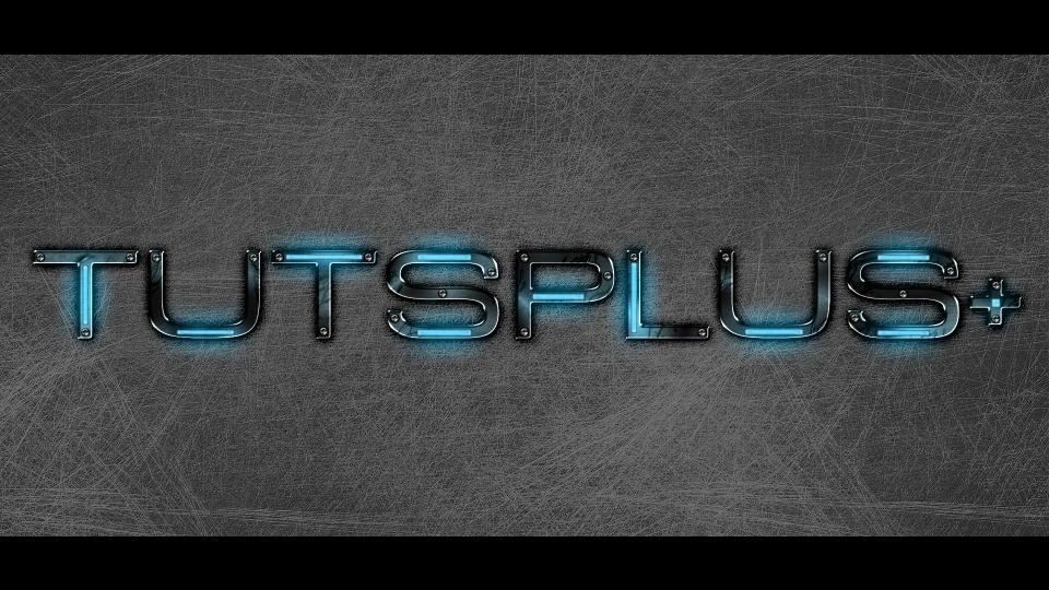 Metal Text Effect Photoshop