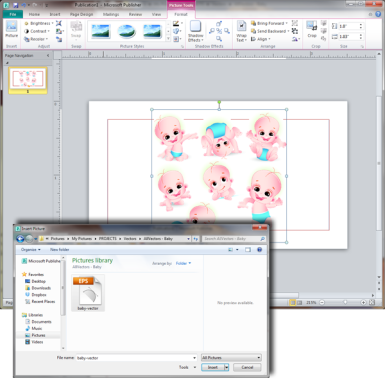 Microsoft Publisher 2010 Screenshots