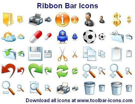 Microsoft Ribbon Icons