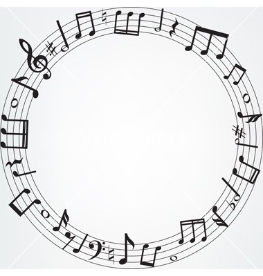 Music Notes Vector Art Free
