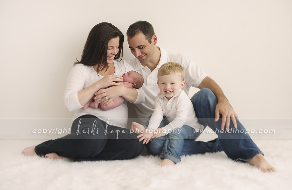 Newborn Family Portrait