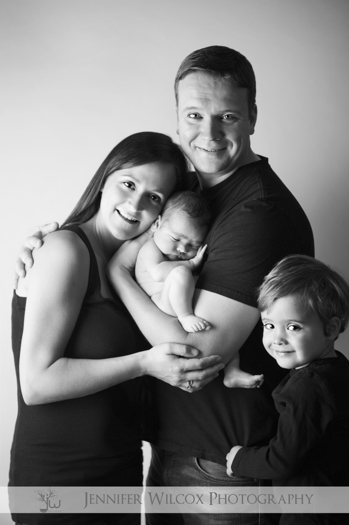 Newborn Photography with Family