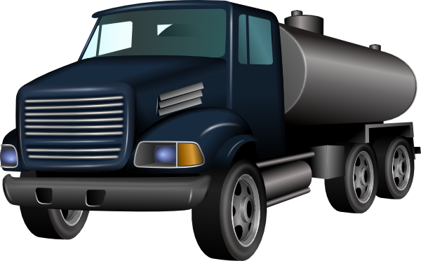 Oil Truck Clip Art