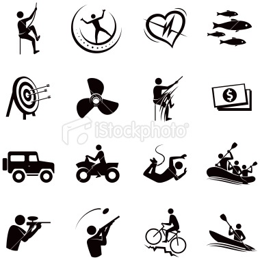 Outdoor Activities Icons