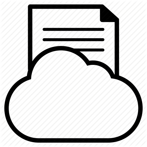 Outline Document Icon Outline Document Icon