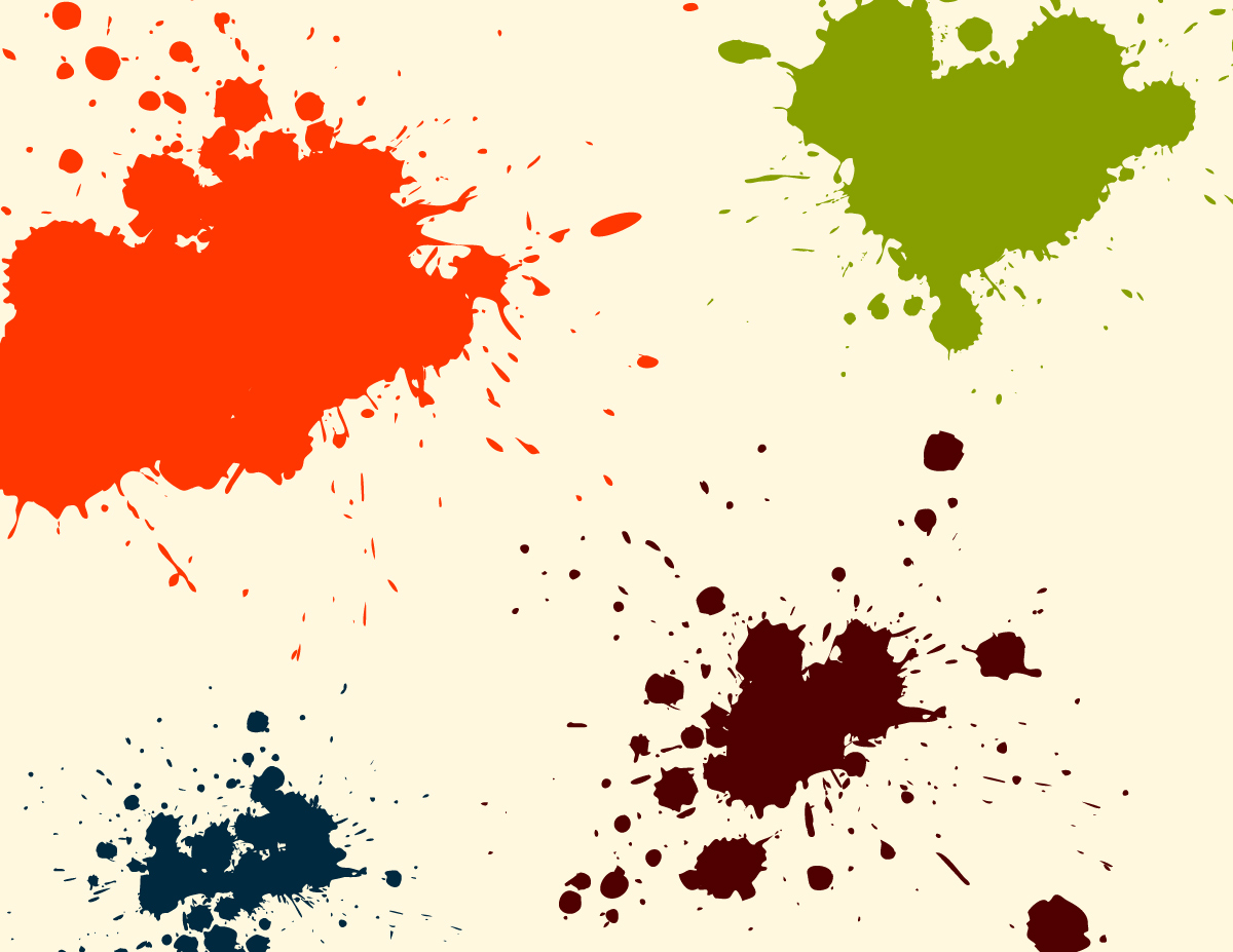 Paint Splatter Vector