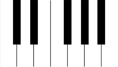 Piano Keys Clip Art Free