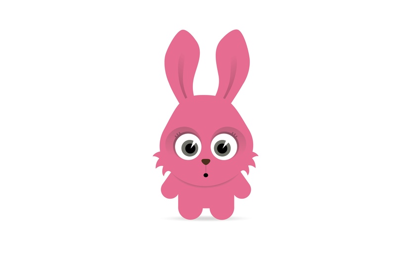 Pink Bunny Rabbit