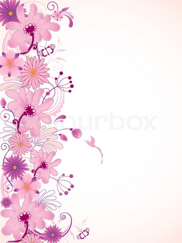 Pink Flower Vector