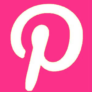 Pink Pinterest Icon