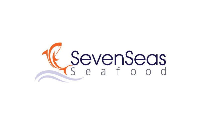 Restaurant with Fish Logo