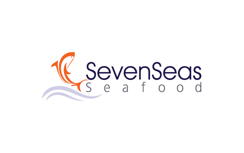 Restaurant with Fish Logo Restaurant with Fish Logo