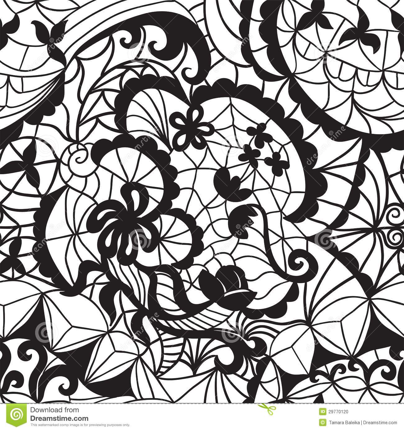 Seamless Vector Lace Patterns