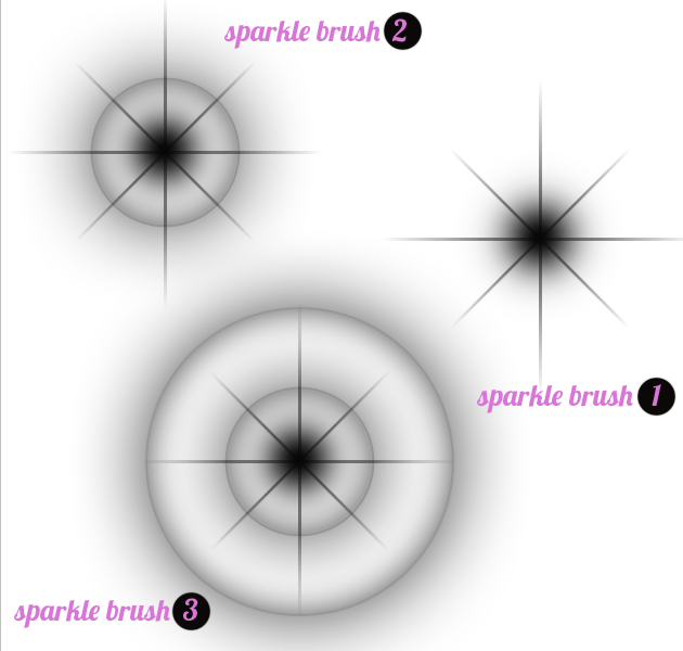 Star Sparkle Brush Photoshop