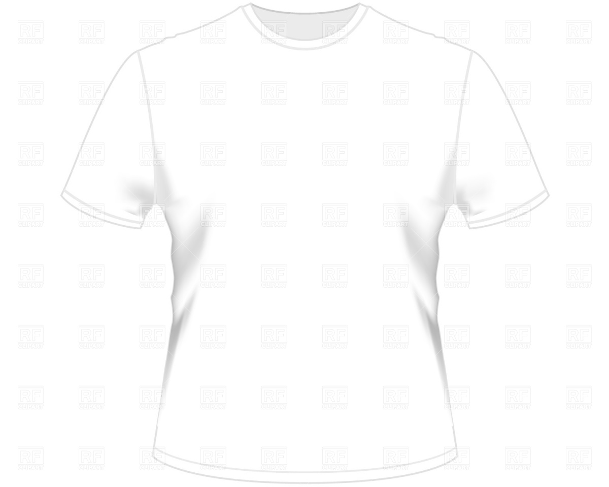 T-Shirt Template Vector