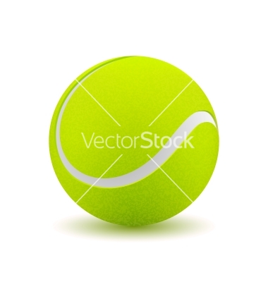 Tennis Ball Vector