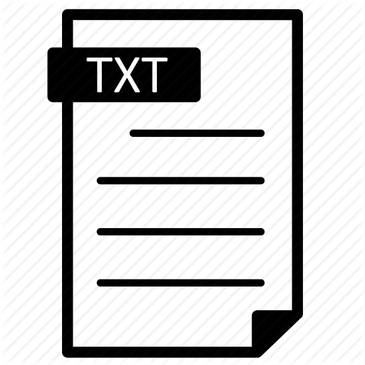 Text Document Icon